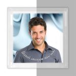 Fotocristallo Molato quadrato